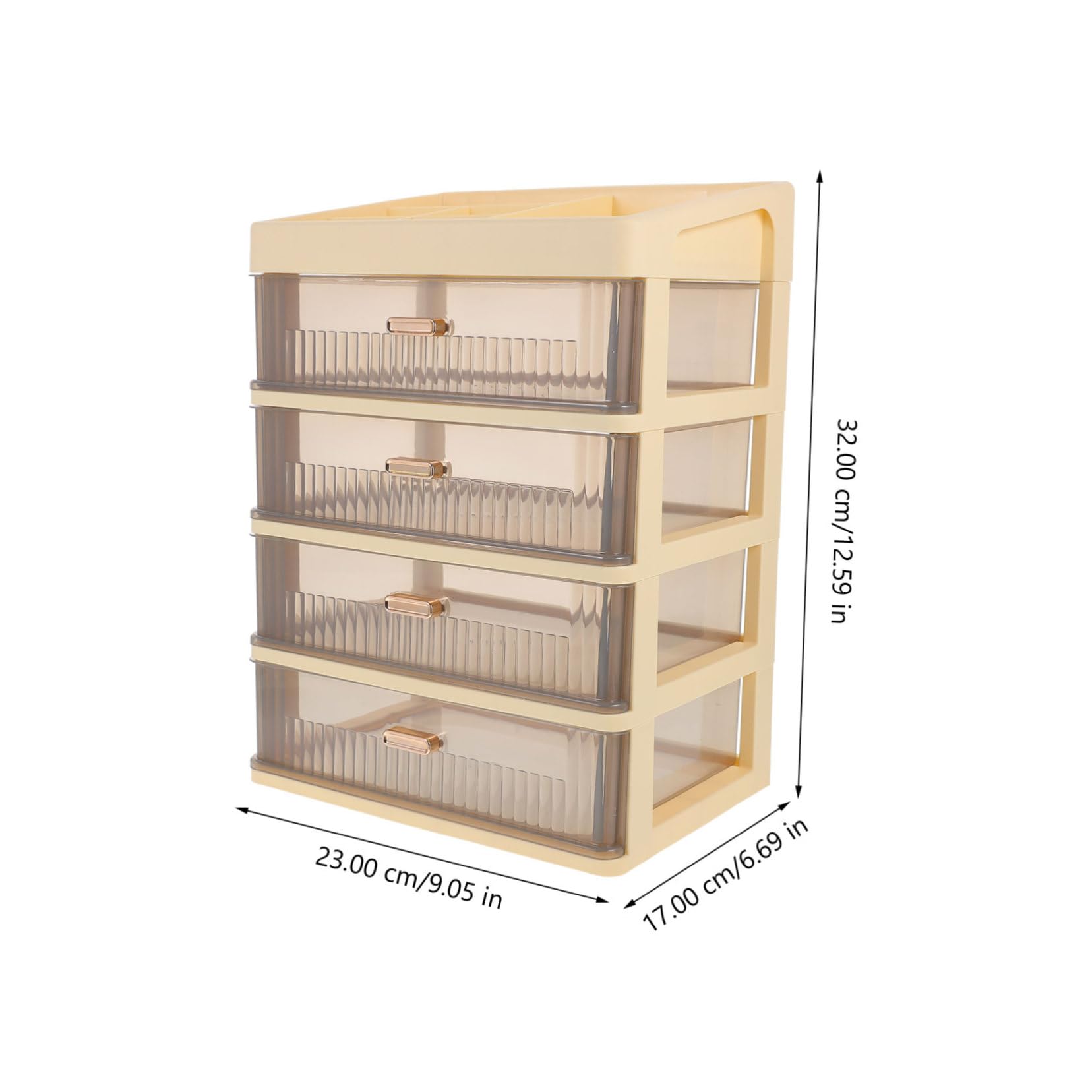 Cabilock Organizer Da Scrivania Con Cassetti Multi-livello Portaoggetti Da Tavolo Cassetto Porta Cancelleria e Cosmetici Materiale Resistente