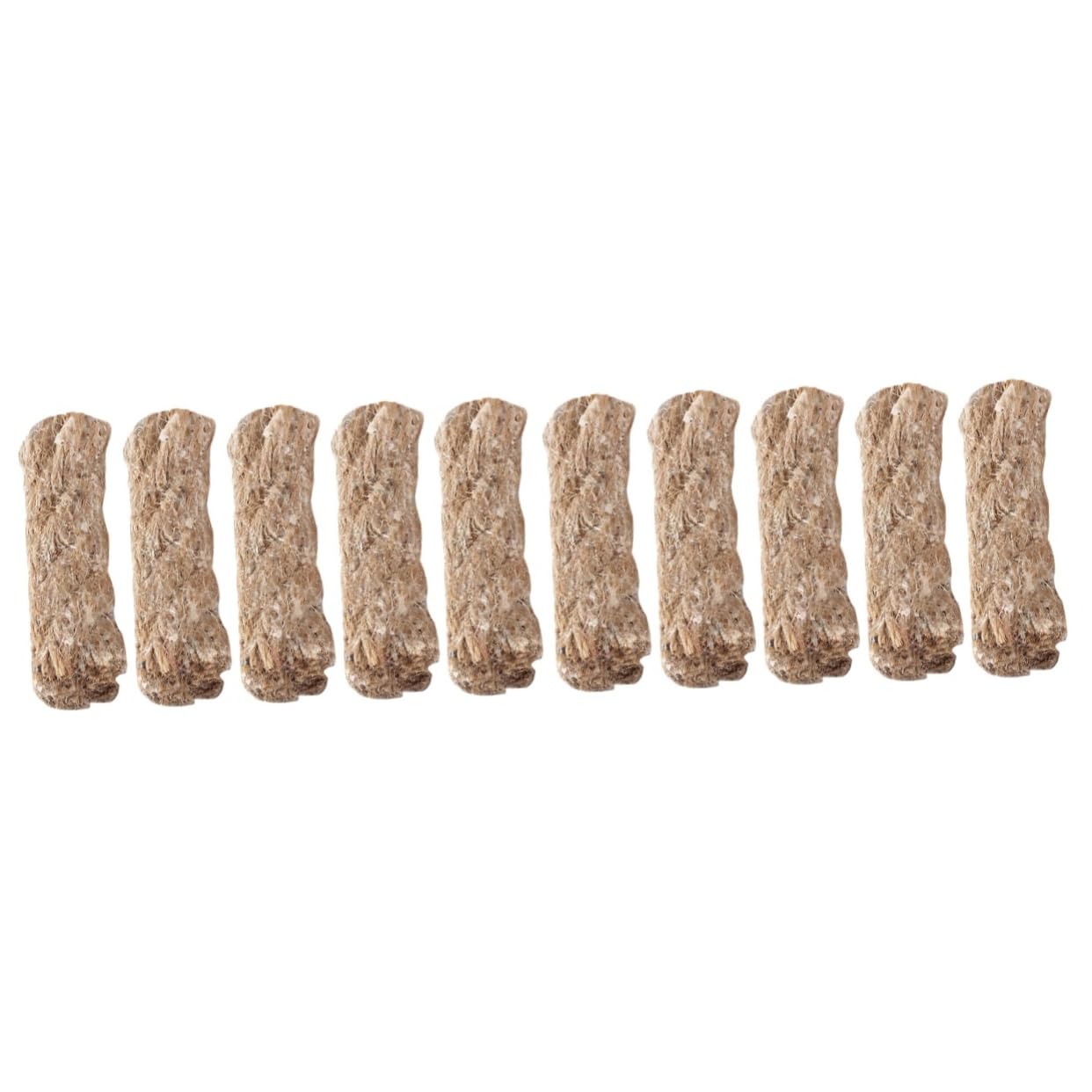 HANABASS Sets Jute Ropes Outdoor Camping Wick Cord Hiking Fire Starter Large Quantity Pack Pcs