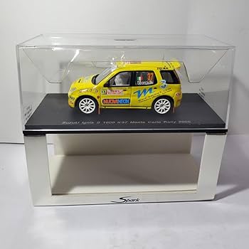 スパーク製 ★希少★スズキ イグニス S 1600 2005 Amazon | Spark 1 /43「 SUZUKI Ignis S1600 n°37 Monte Carlo Rally