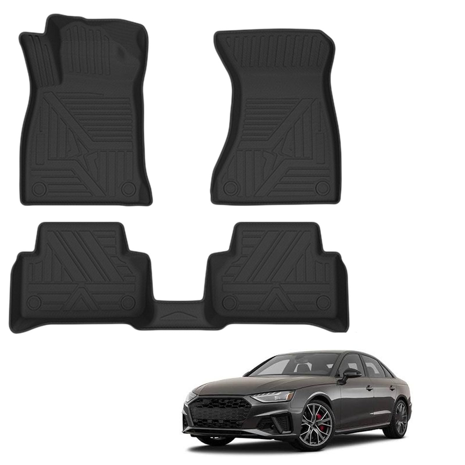 PAPEP Floor Mats for Audi S4 2018-2024 RHD