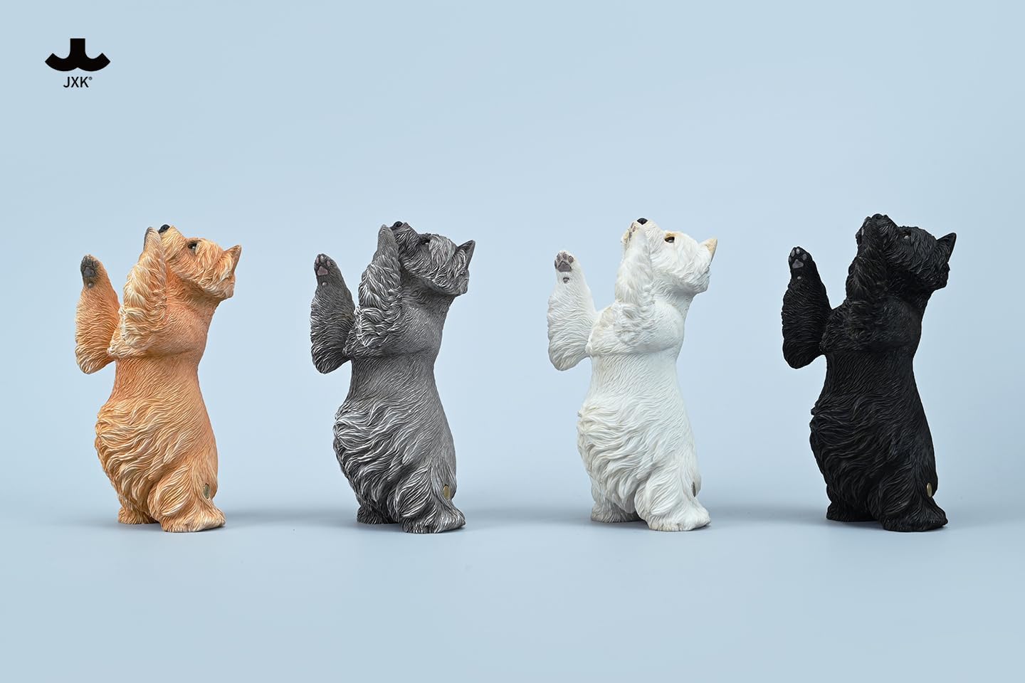 1:6 Scale Wesi Highland Terrier Model Dog Figure Pet Animal Collection Home Decor Gift for Adult (JXK212A)