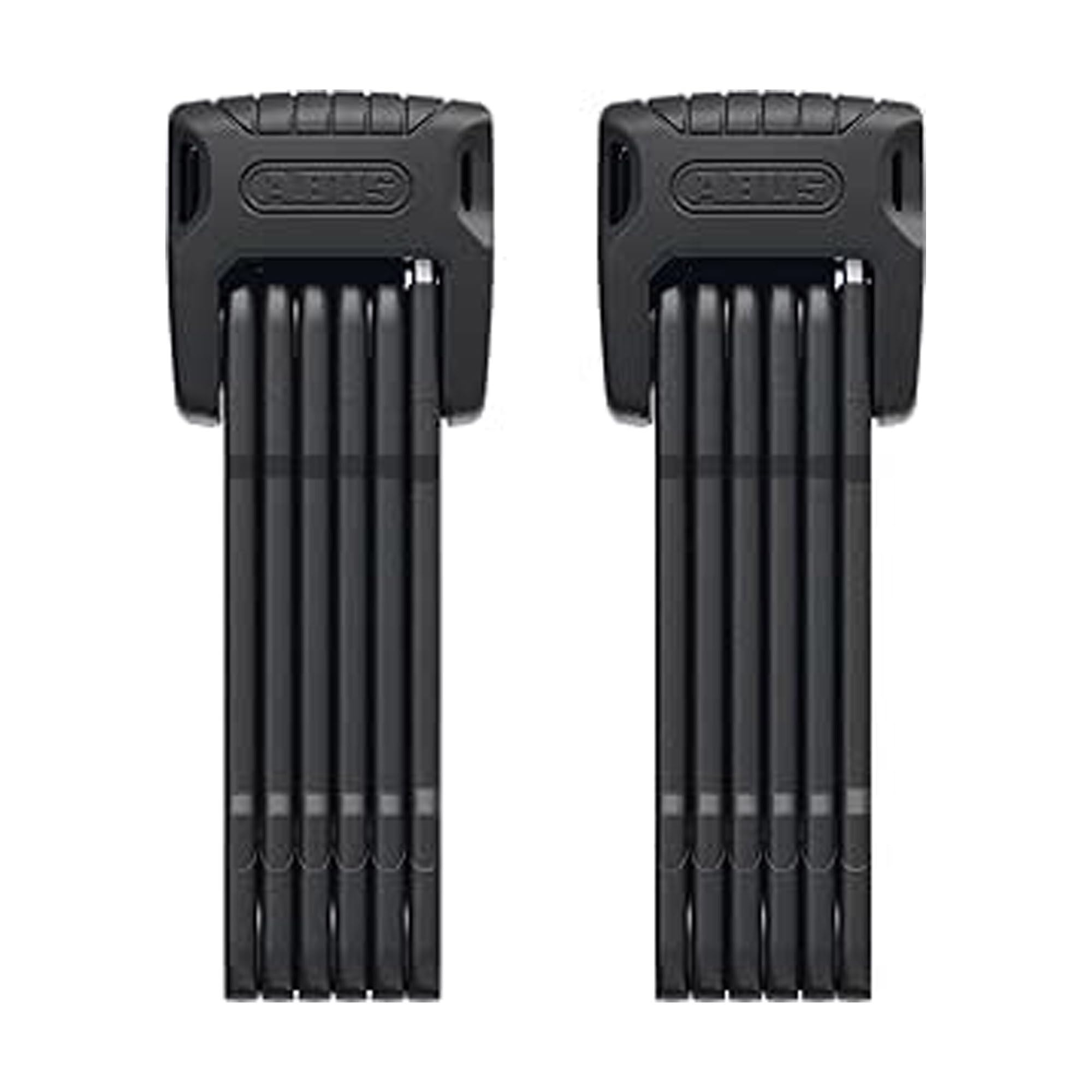 ABUS folding lock Bordo Granit 6500K with SH lock holder - set of 2 - bike lock with XPlus cylinder for high tamper protection - security level 15 - length 90 cm