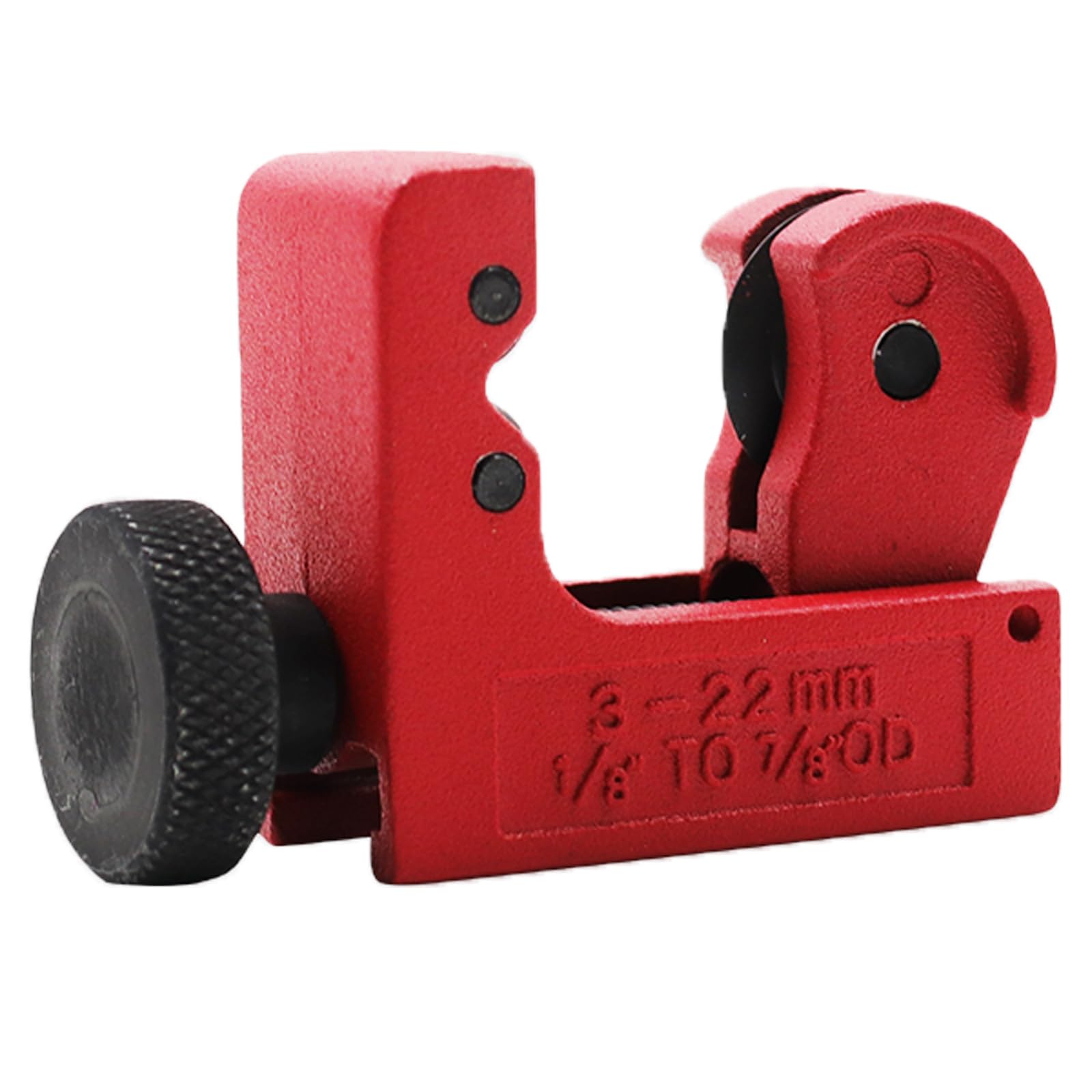 Close Quarters Tubing Cutter, Tube Cutter 3-22mm Cutting Diameter for Fiberglass Arrow and Carbon Arrow Archery Accessory, 1/8" to 2-7/8" O.D.