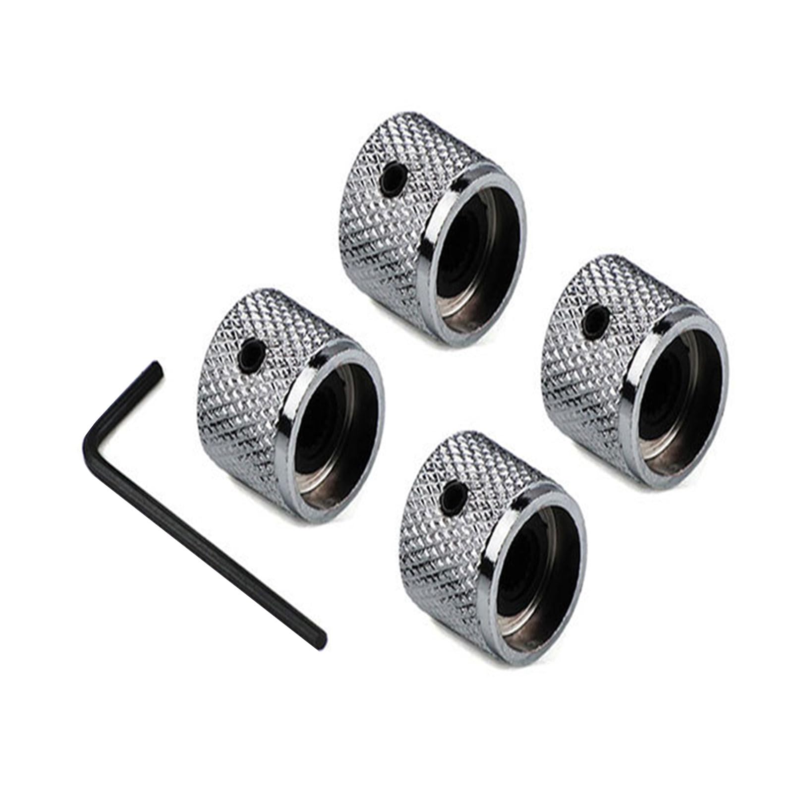 Set Di 4 Manopole Universali Per Potenziometro, In Alluminio - Foto 9