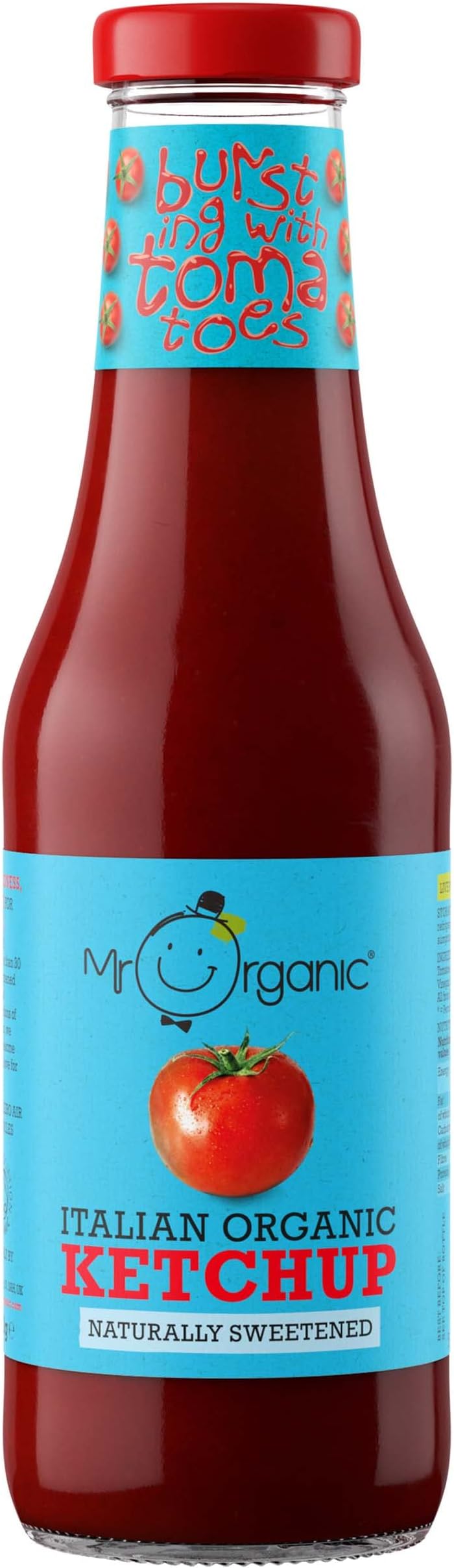 MR ORGANIC NO ADDED SUGAR TOMATO KETCHUP