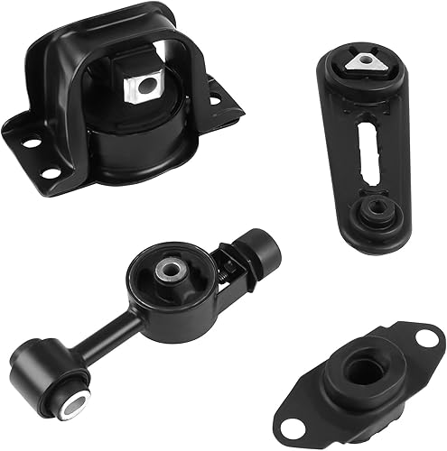Juego de montaje de motor compatible con Nissan Cube 2009 2010 2011 2012 2013 2014 2007 2008 2009 2010 2011 2012 Nissan Versa 1.8L 4 piezas,