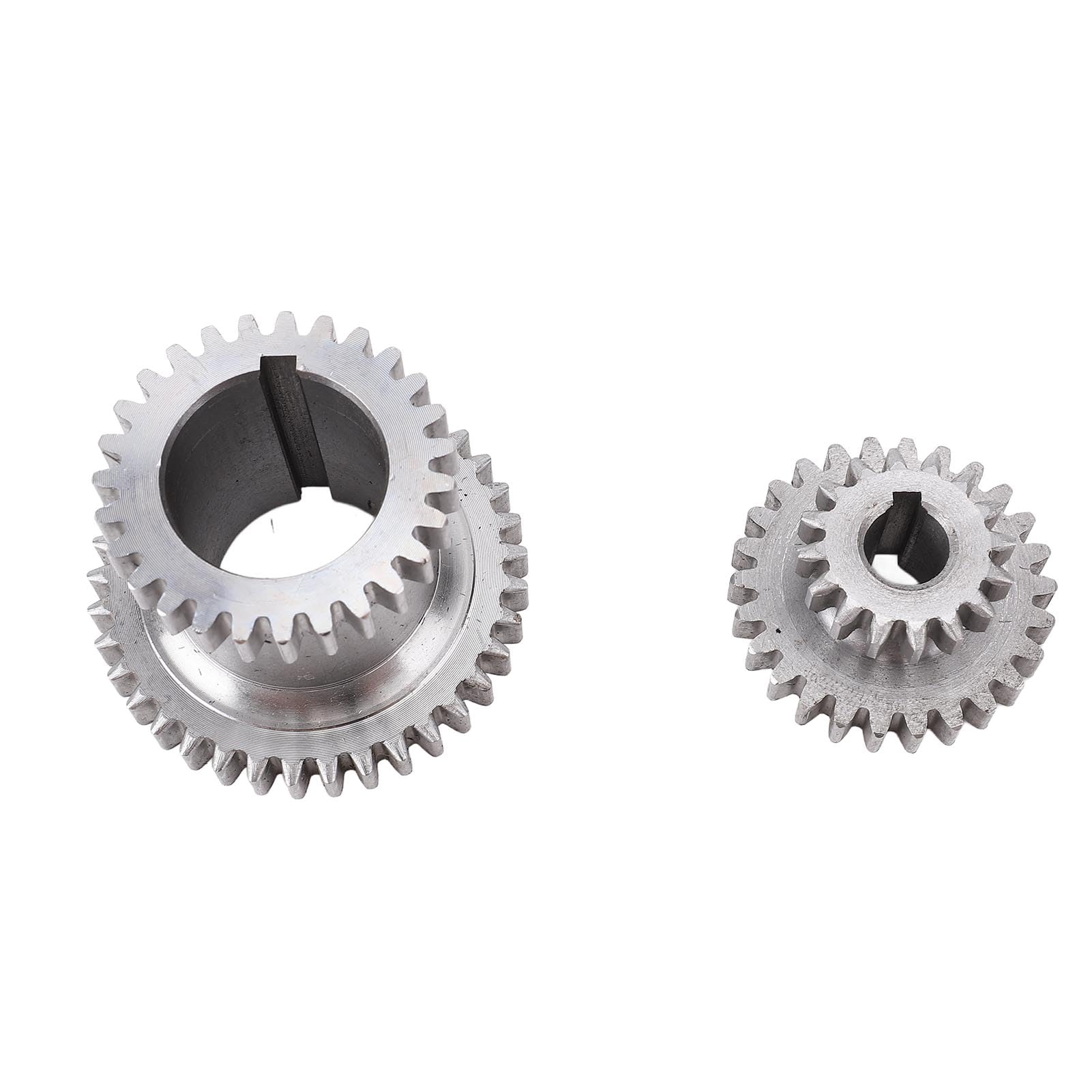 Juego de Engranajes de Torno de Metal, Engranaje Duplicado Fijo T37 T27 con Deslizante T26 T16 para Mini Torno 0618 7x12 7x14