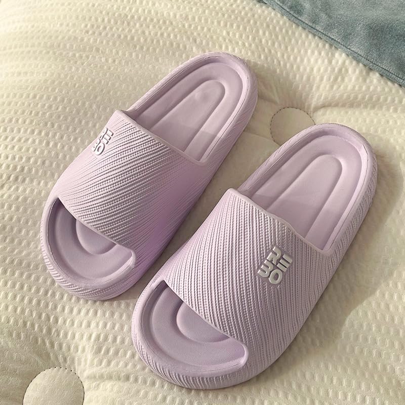 Bathroom Slippers for Men Women,Shower Shoes Thickened,Slippers Indoor Home Beach Non Slip Anti-Slip Quick Drying Pool Slides