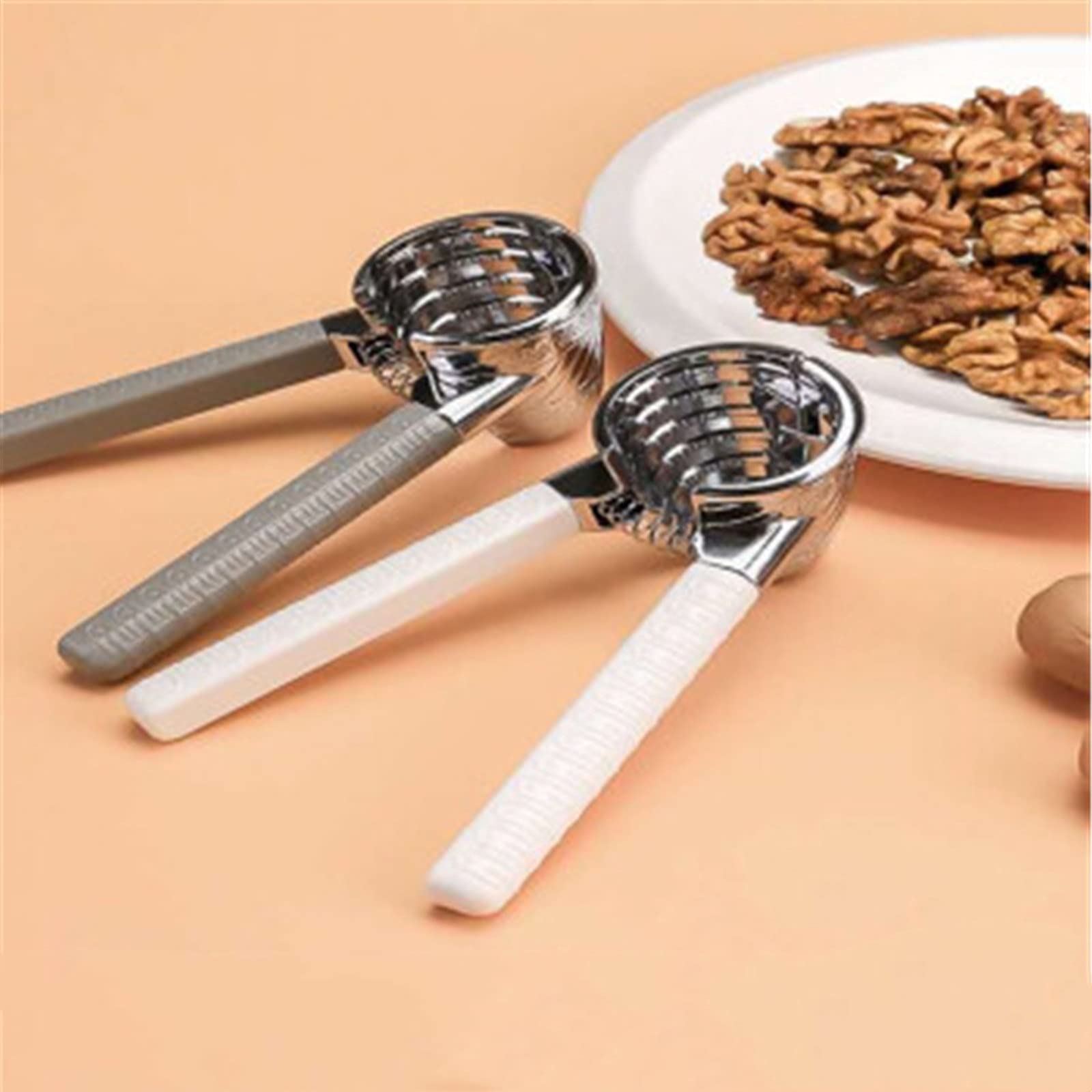 クルミプライヤー クルミクリップクルミ剥離ツール亜鉛合金クリップペカンペンチ (色 : Silver, Size : One siz 胡桃わりクルミ割り  クルミのクリップの剥離家庭用多機能クリップ (色 : Silver, Size : 18x5.5x3.7cm) Amazon｜くるみ割り器  クルミクリップヘーゼルナッツ ... くるみ割り器 クルミクリップクルミ剥離ツール亜鉛合金クリップペカンペンチ 胡桃割り器