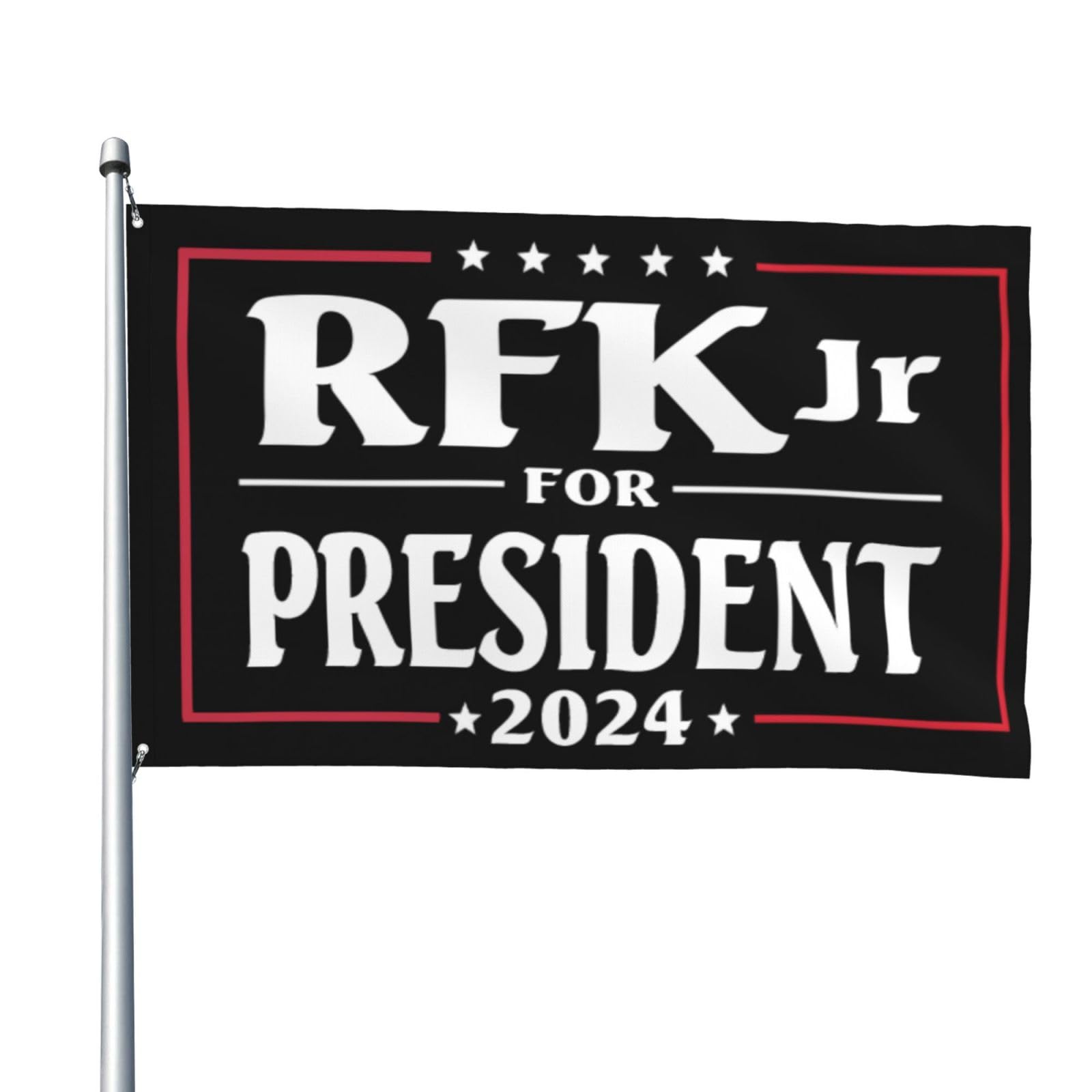 Robert Kennedy Jr. For President 2024, Rfk Jr 2024 Flag 4x6 Ft Wall Banners House Porch Yard Lawn Decorative Sign Outdoor Flag With Grommets