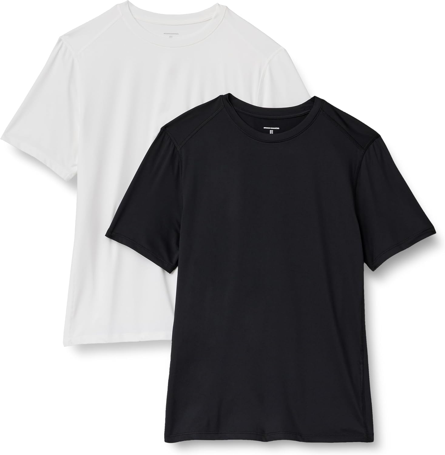 Amazon Essentials Men's Active Quick Dry Moisture Wicking Tech Stretch Lightweight Short-Sleeve T-Shirt