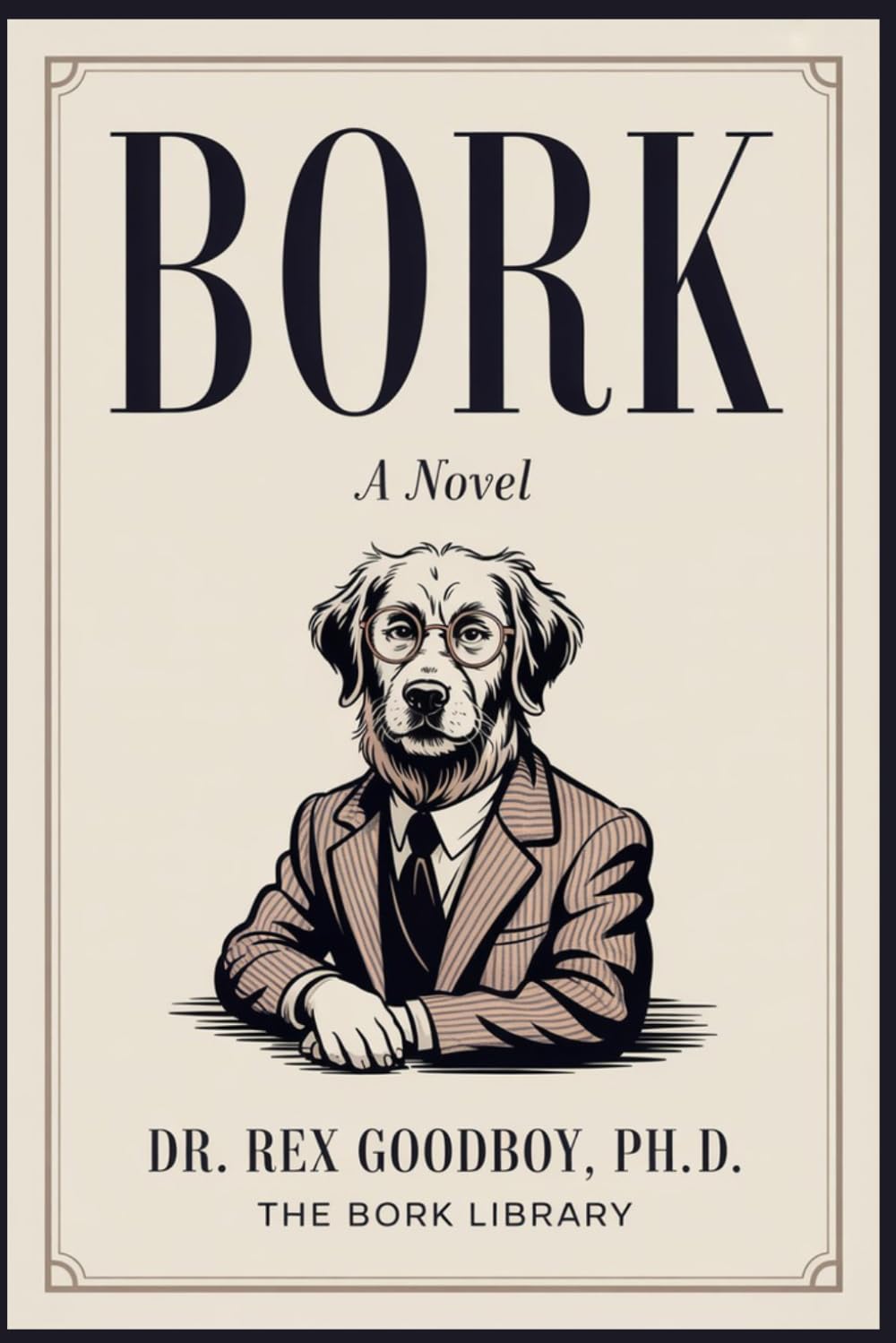 Bork: A Novel for Your Dog, Written in Its Native Language: The Ultimate Funny Gag Gift for Dog Lovers, Pet Owners & Doge Meme Fans — 80,000+ Borks to Rapturous Effect