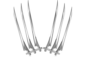 Claws for Wolverine Cosplay Costume: Halloween Accessories - Plastic Anti-Break Claws