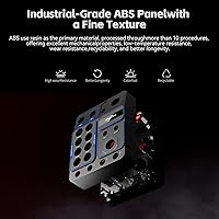 Vista 4 de PXN CB1 Gaming Button Box – Sim Drive Control with 19 Buttons (9 Types), 30 Programmable Options, RGB Backlight, USB – Compatible with Windows PC