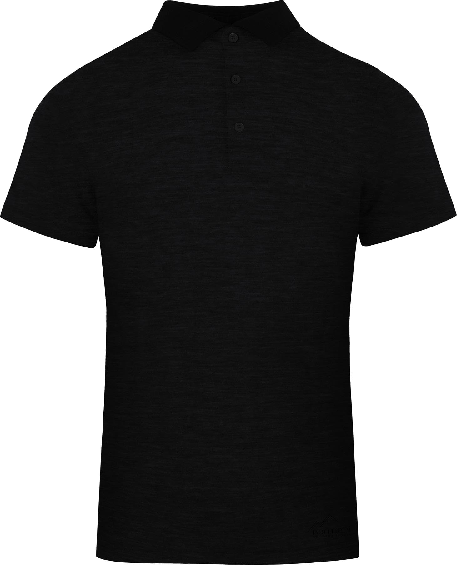 Herren Merino Polo-Shirt Kurzarm Sommer T-Shirt mit Kragen Outdoor Polohemd aus 100% Merinowolle