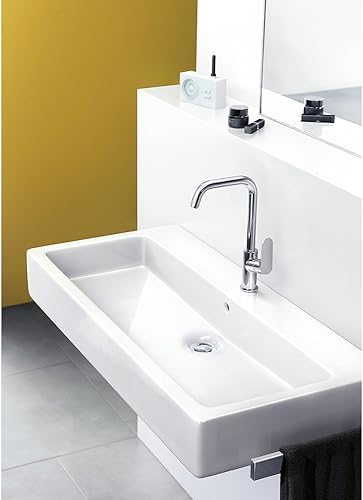 Miniatura 2 de hansgrohe Focus Modern 31609001 - Grifo de lavabo de baño de 1 manija y 12 pulgadas de alto, atemporal, fácil de limpiar, cromado