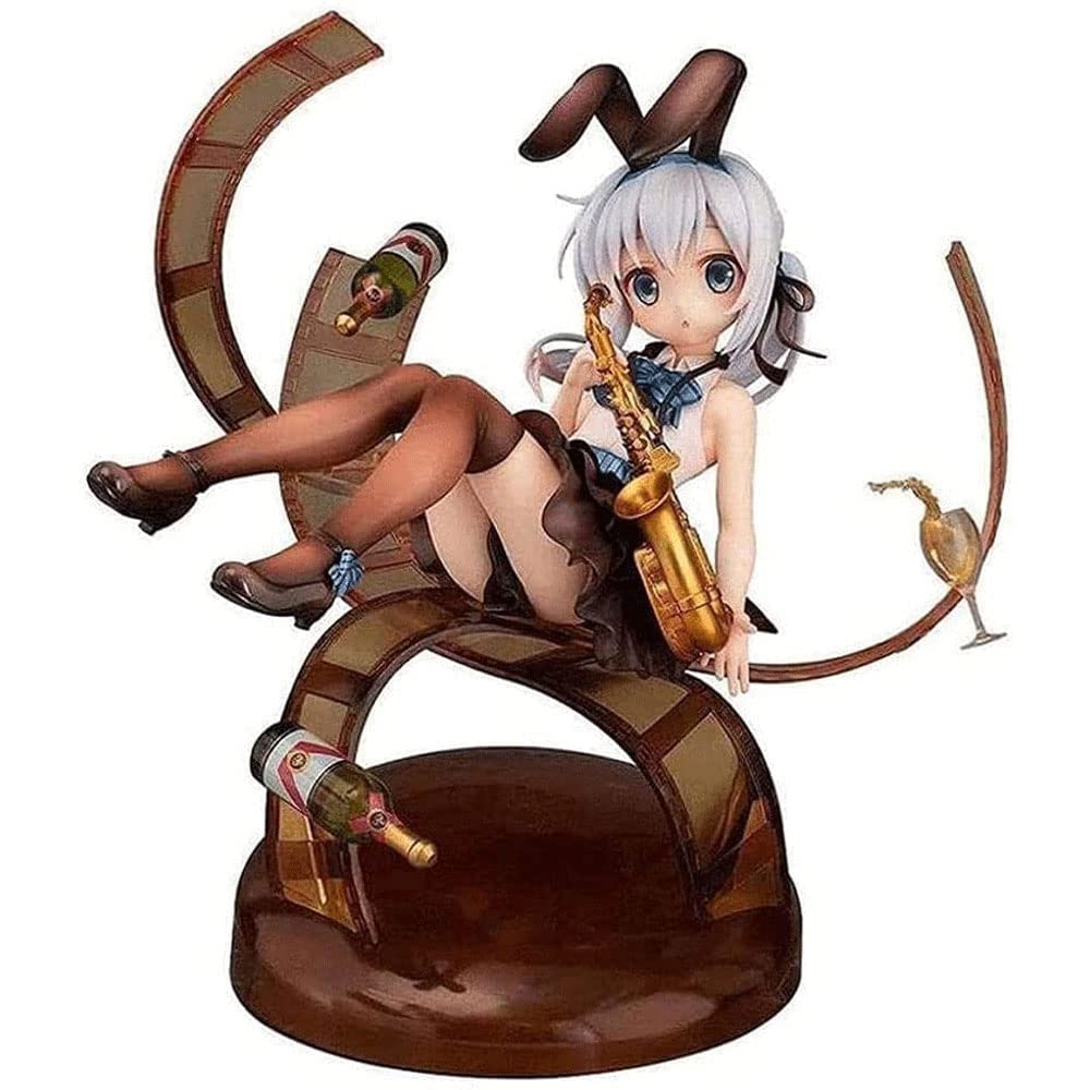 ロリSEX無修正　エロ Amazon.co.jp: 1/8ご注文はうさぎですか？？ チノスケールジャズスタイルかわいいロリセクシーガールズアニメフィギュア/人形/スタチュー/モデルアクションフィギュア大人のおもちゃPVC  インチグッズ/装飾品/ギフト17cm /6.7in : ホビー