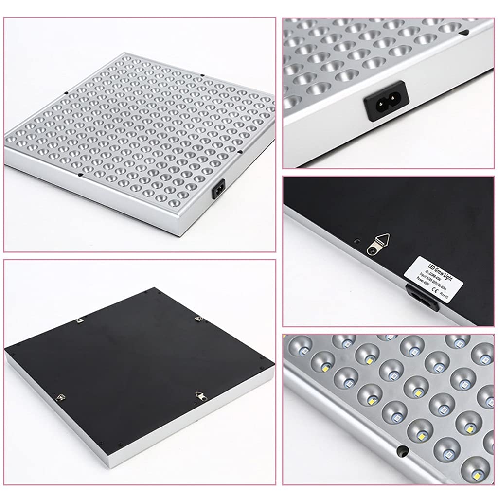 Panel de Terapia de Luz LED,Deep Red 660nm e Infrarrojo Cercano 850nm,Dispositivo de Terapia de Luz Roja para Energía,Dolor,Piel,Antienvejecimiento