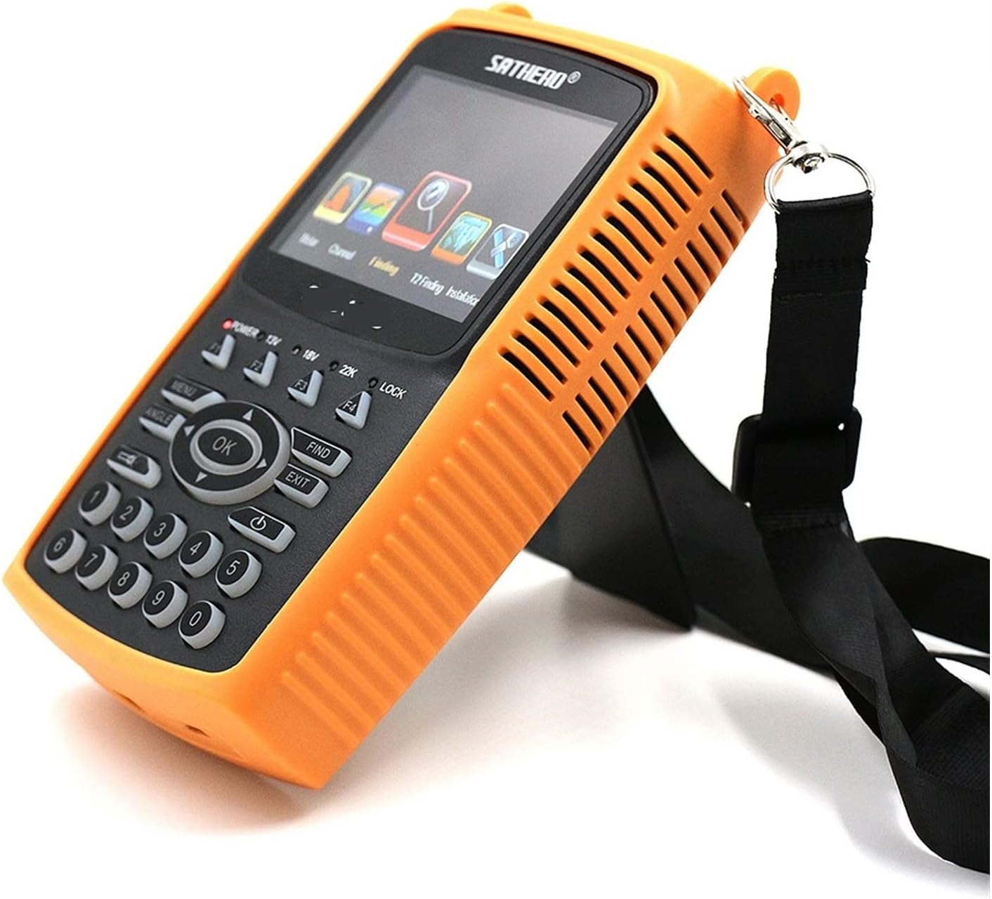 Satellite Finders SH-810HD DVB-S2 DVB-T/T2 CCTV Combo Better 6980 Digital Satellite Meter Finder H.265 Ws-6933 Kpt-716ts for Adjusting Sat Dish(Without CCTV)