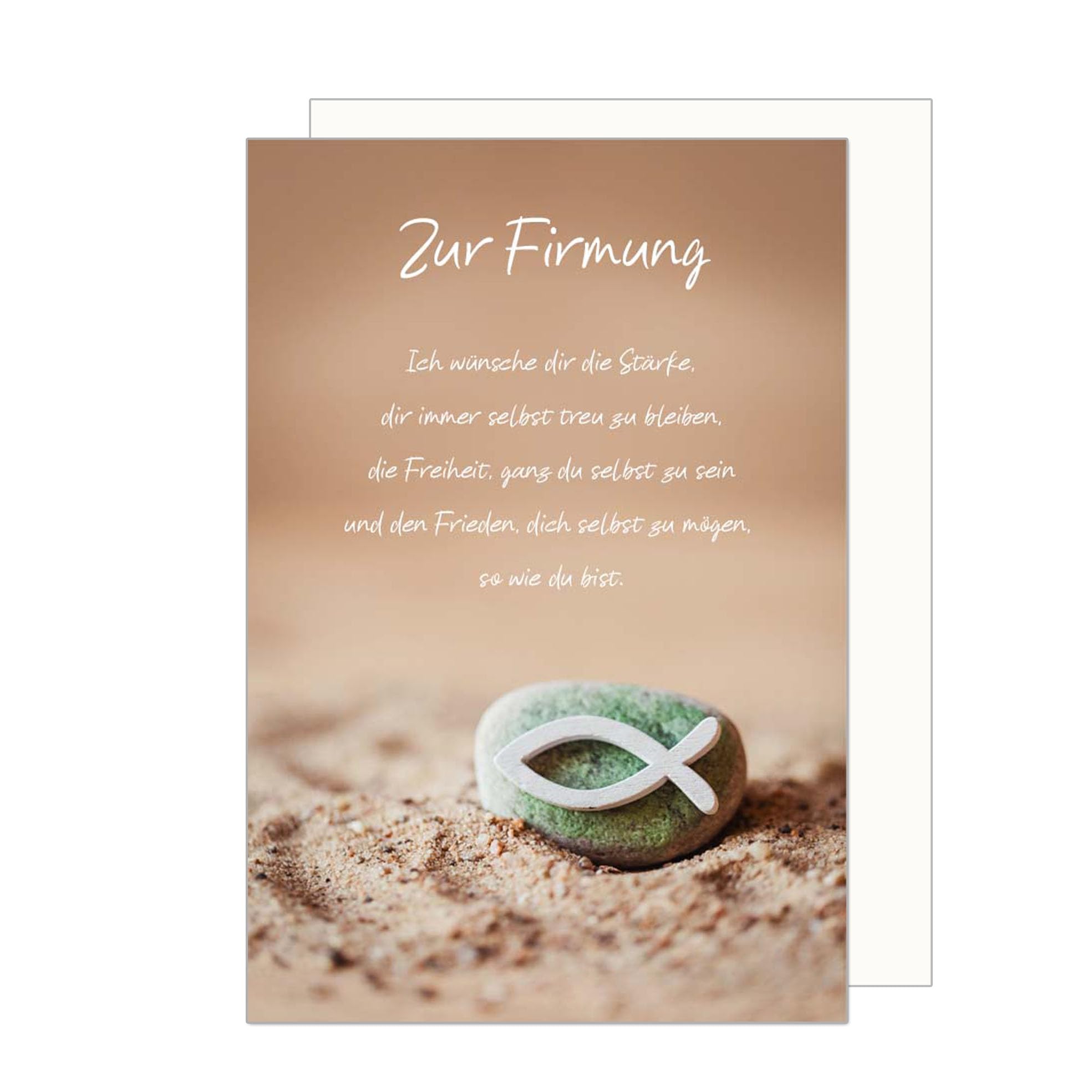 Edition Seidel Carte De Vœux De Confirmation De Qualité Supérieure Avec Enveloppe - Carte De Confirmation Avec