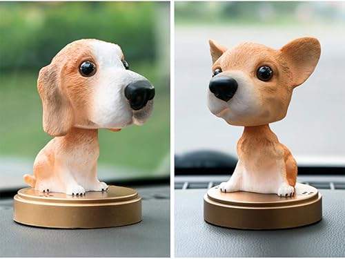 Miniatura 4 de ULTNICE Tablero de instrumentos con cabeza de árbol de cabeza de resina, figuras de cachorros, cabeza de resina, para el hogar, tablero de