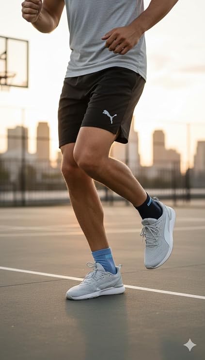 PUMA Hommes 6 Pairs Low Cut Socks