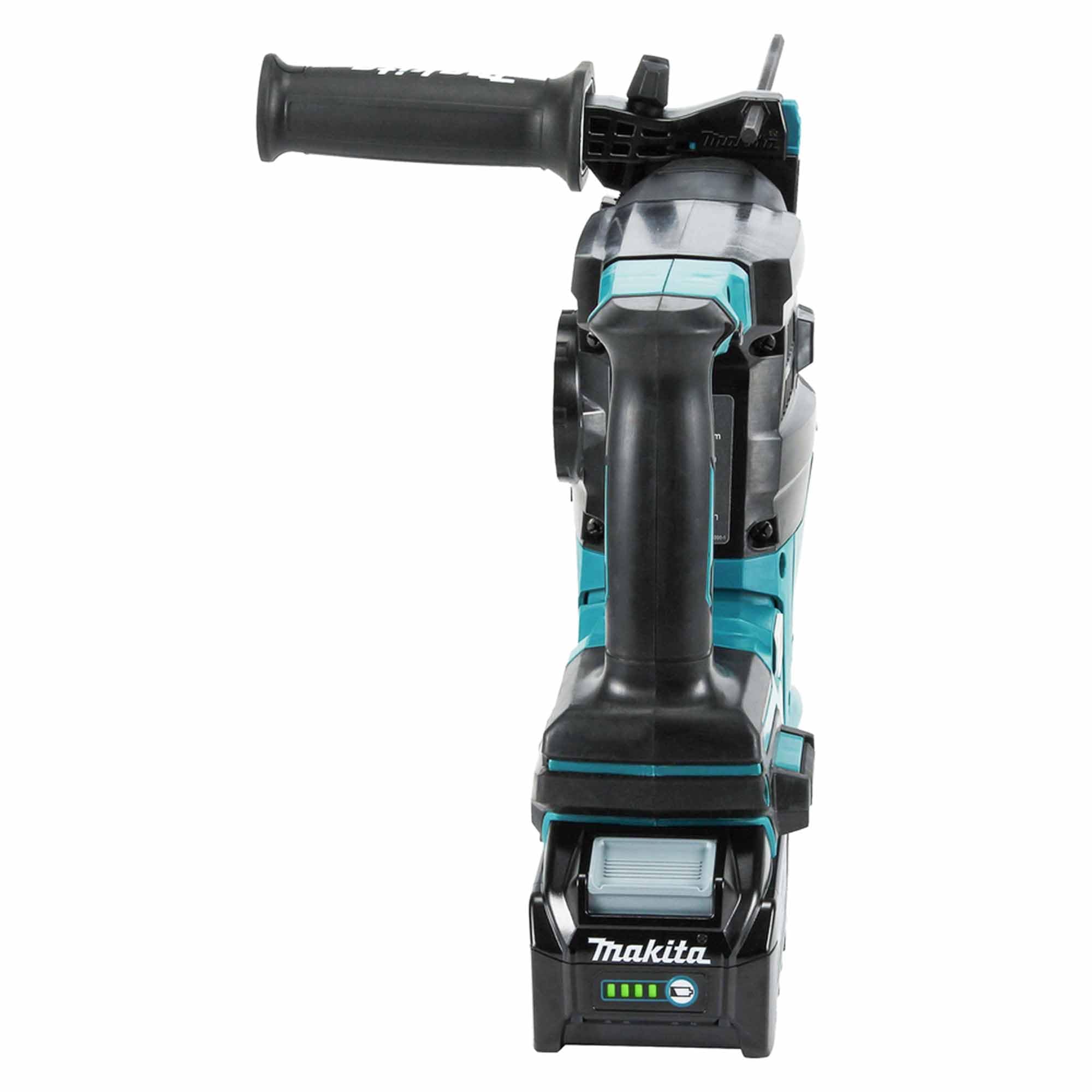 Makita HR008GM202 - Martello combinato a batteria SDS-Plus, 40 V, max. 4,0 Ah, 2 batterie + caricatore in valigetta per il trasporto