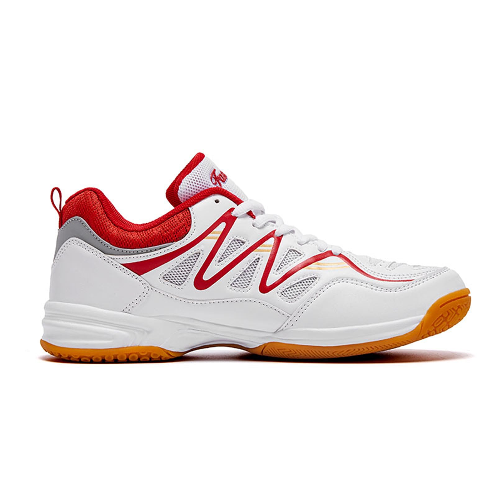 Chaussures De Badminton Hommes Baskets De Tennis Légères Et Squash Chaussures De Sport en Salle Antidérapantes pour Le Fitness La Course À Pied Et La Marche
