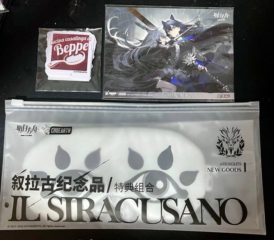 公式 日本未発売 中国限定】アークナイツ 通行認証 ラップランド