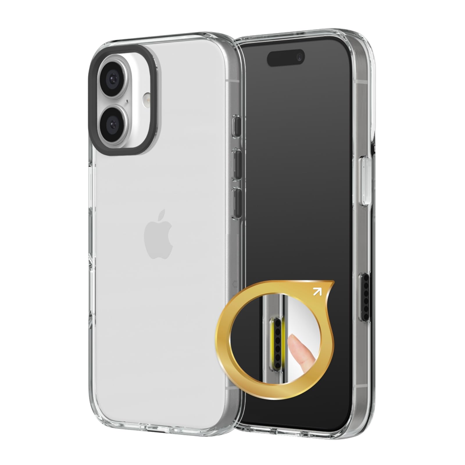 RhinoShield Clear Hülle für iPhone 16