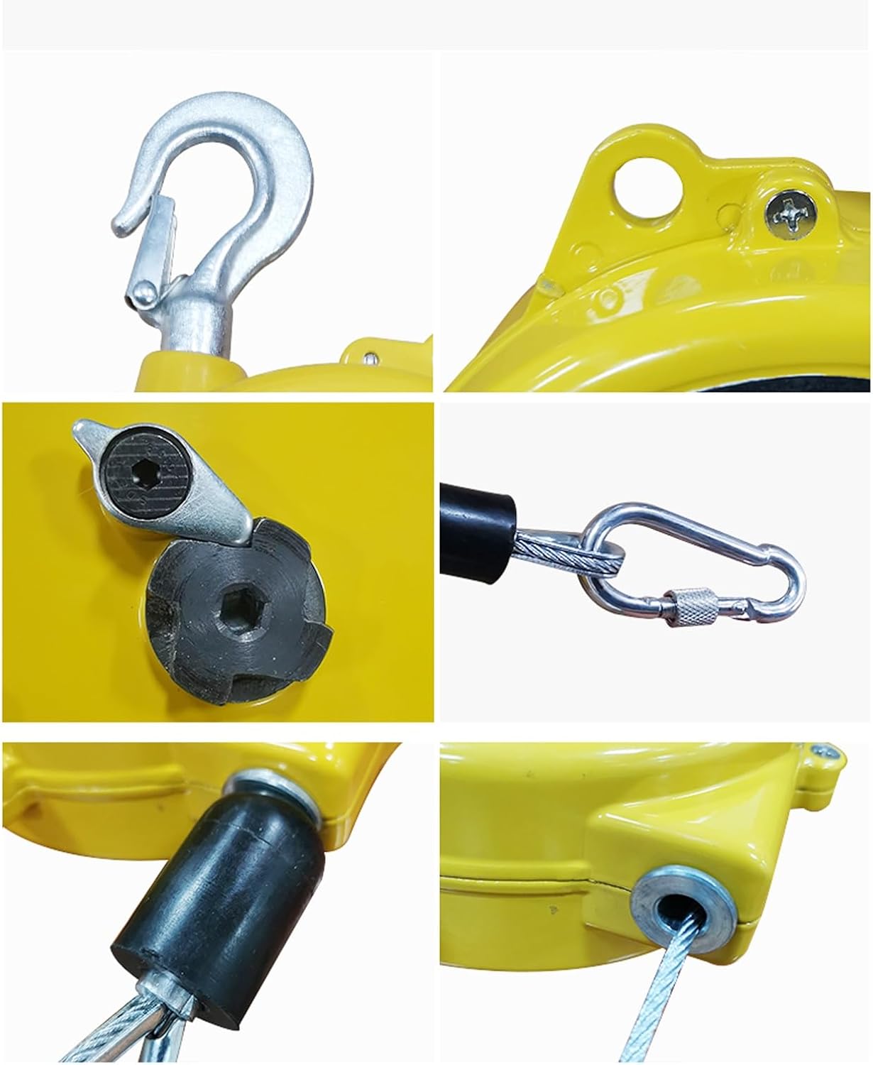 Retractable Spring Balancer, Adjustable Hanging Retractable Tool, Multifunctional Spring Balancer, Stable and Durable, Tool Balancer Bracket,for Fixing and Hanging (Size : 9-15KG)
