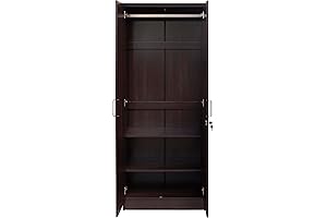 FurnitureR Premium 2 Door Wardrobe for Modern Storage