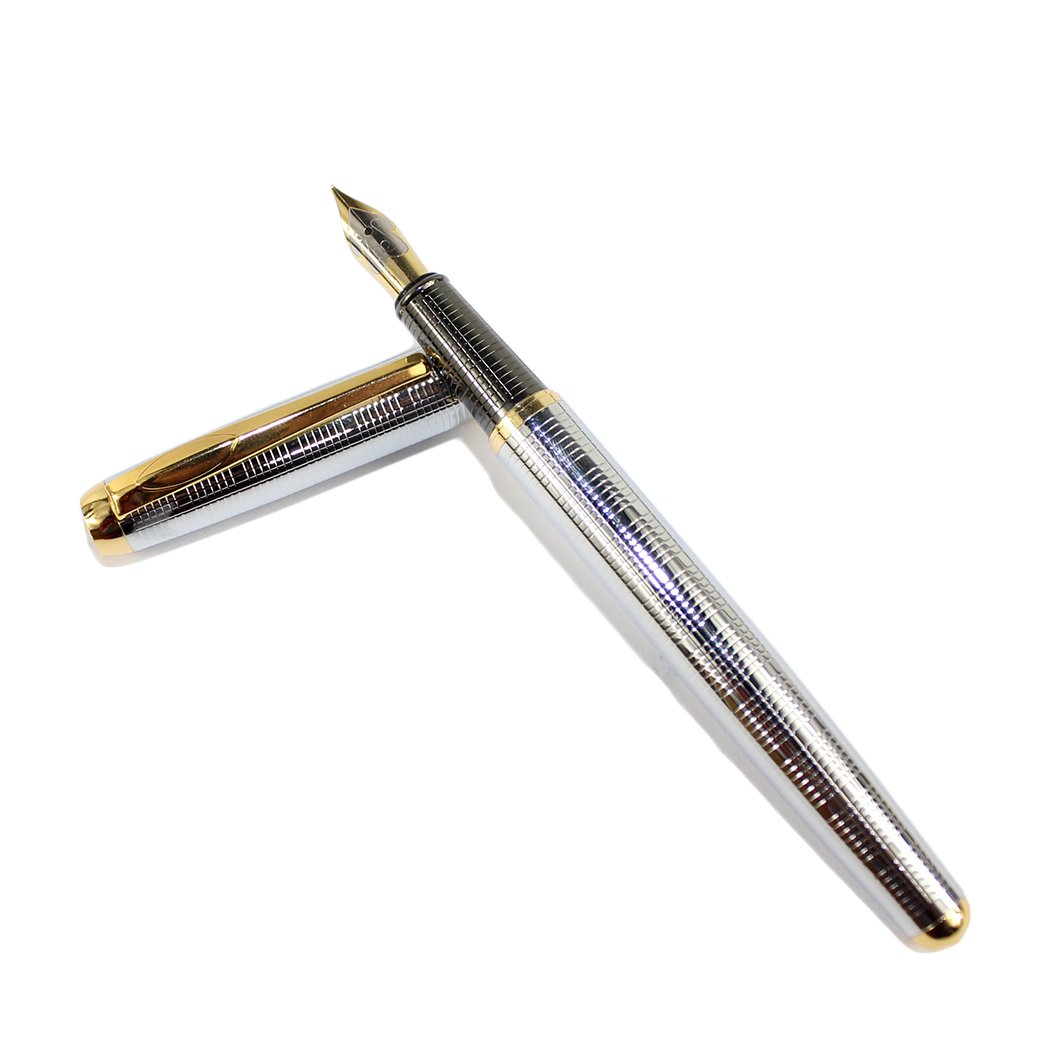 Amazon | Gullor スリム万年筆 890FB 中ペン先ステンレス鋼黄金