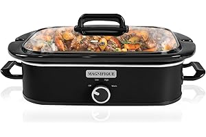 MAGNIFIQUE 4 Quart Casserole Crock Pot