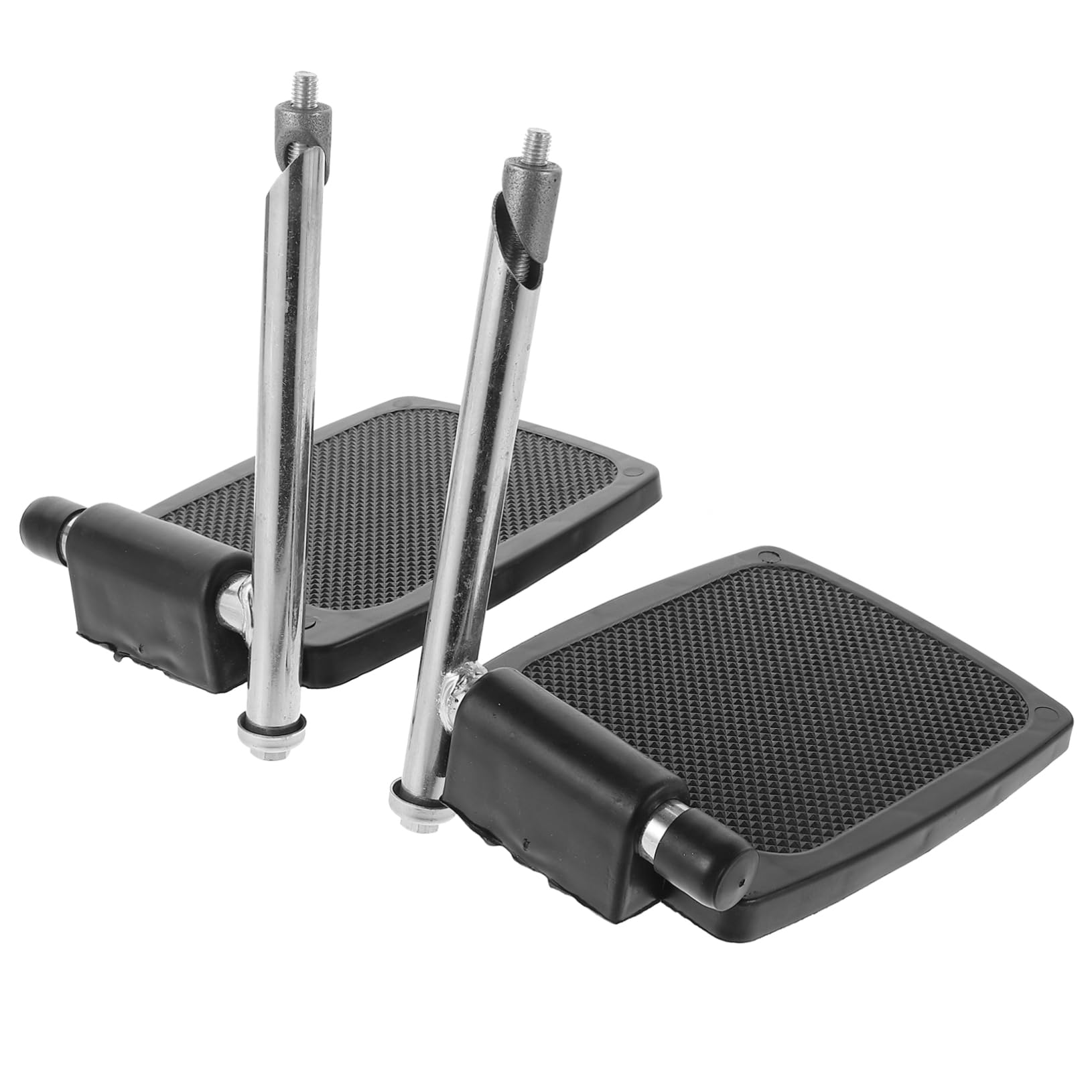 Reposapiés de Repuesto para Silla de Ruedas, 1 Par Negro | Poste, Plástico, Diseño Elevable, Accesorio Robusto para Uso Diario Color Aleatorio