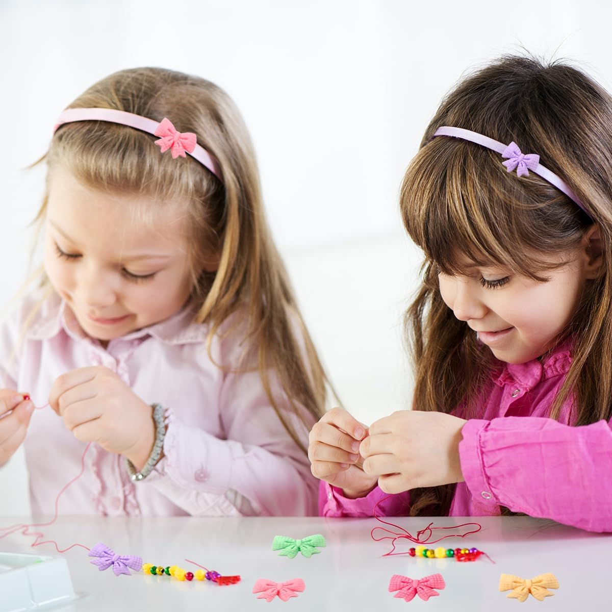 100 PCS Bows Resin Charms Flatback Resins Charm Cute Bow Embellishments Multi Colors Resin Decor for Hair Clips Photo Frames Phone Cases Jewelry Boxes Stationery Boxes Scrapbooking DIY Crafts - Image 5