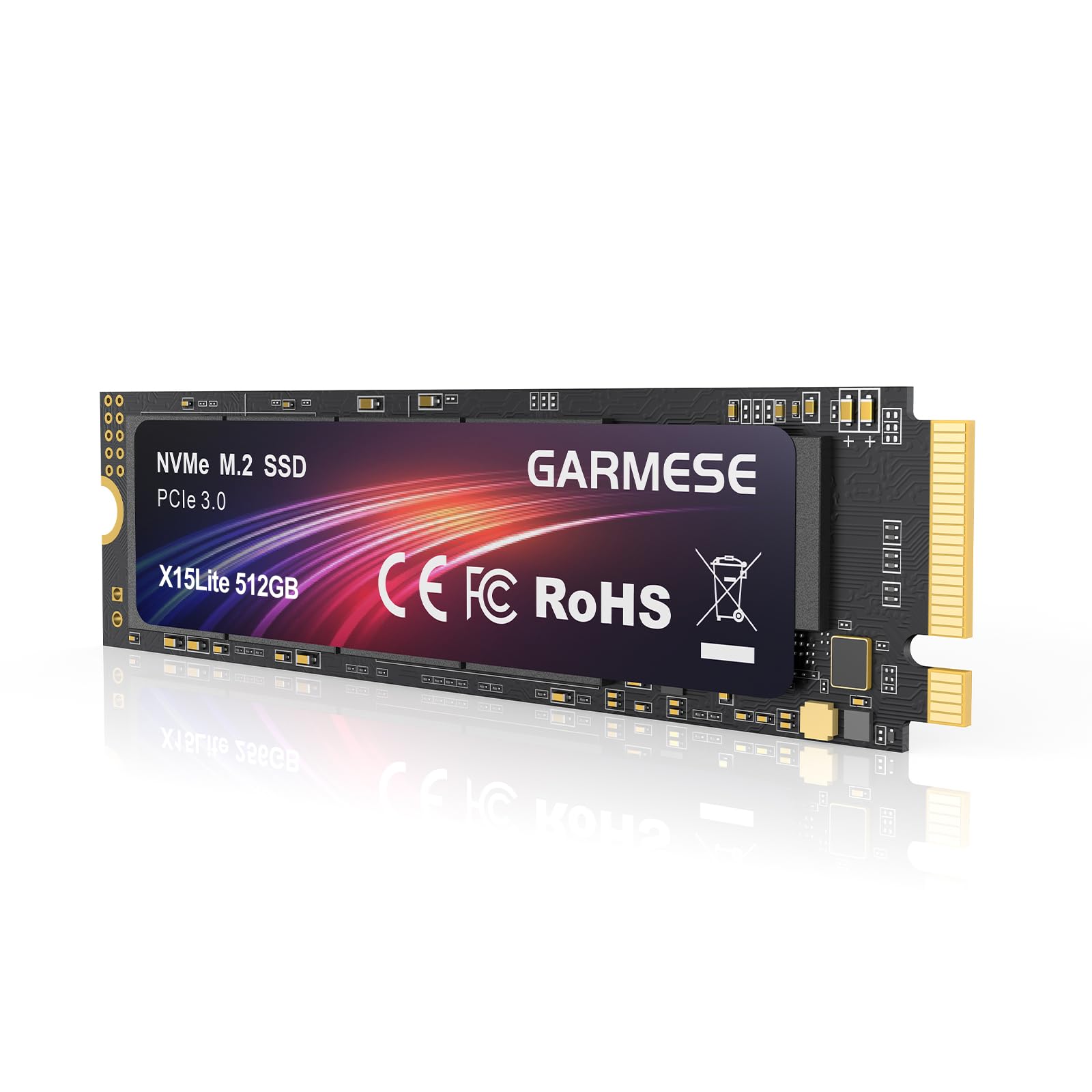 512gb nvme ssd pcie 3.0 m.2 2280 internal solid state drive up to 1800mb/s read 1100mb/s write, 3d nand tlc, high speed storage for laptop desktop pc