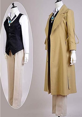 Miniatura 4 de Bungo Stray Dogs Cosplay Osamu Dazai Detective Agency Disfraz personalizado