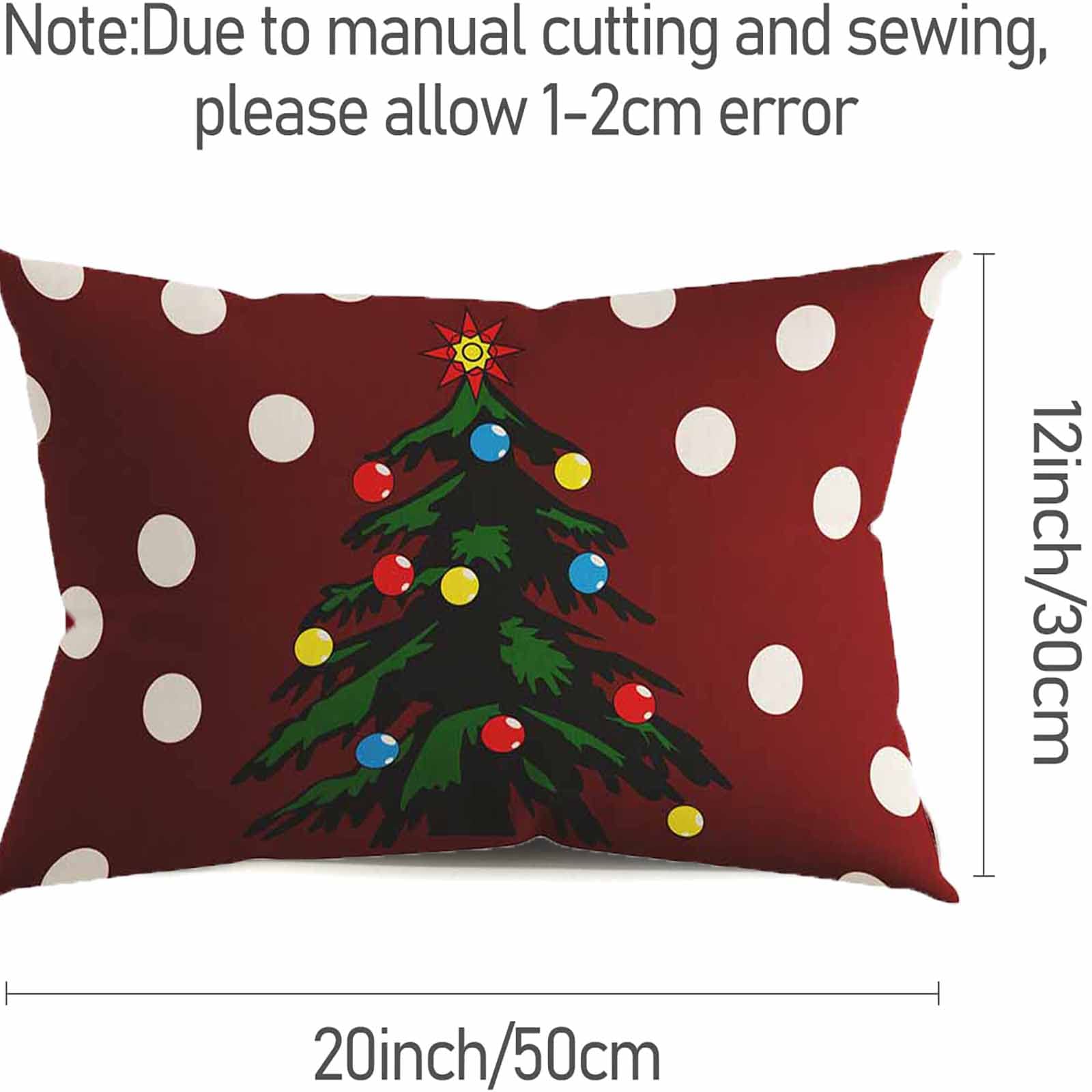 Lot De 4 Housses De Coussin De Noël 50,8 X 50,8 Cm U2013 Décorations