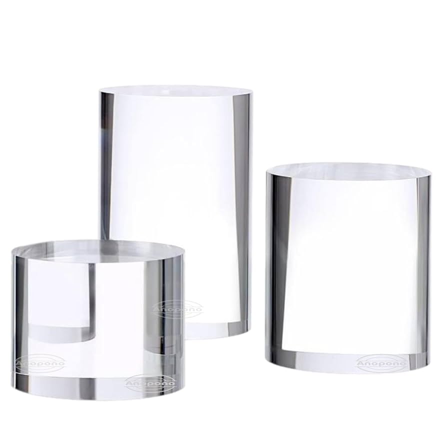 Amazon.co.jp: Anopono アクリルキューブ アクリルブロック 透明