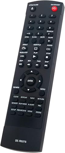 Miniatura 3 de Nuevo SE-R0375 SER0375 - Control remoto de repuesto para Toshiba DVD Player SD-K1000 SD-K1000K SD-K1000KU SDK1000 SDK1000K SDK1000KU