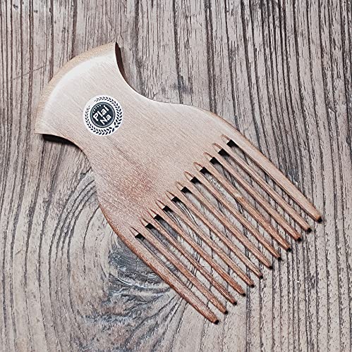 Peine afro de madera Plai Na para cabello natural miniatura 5