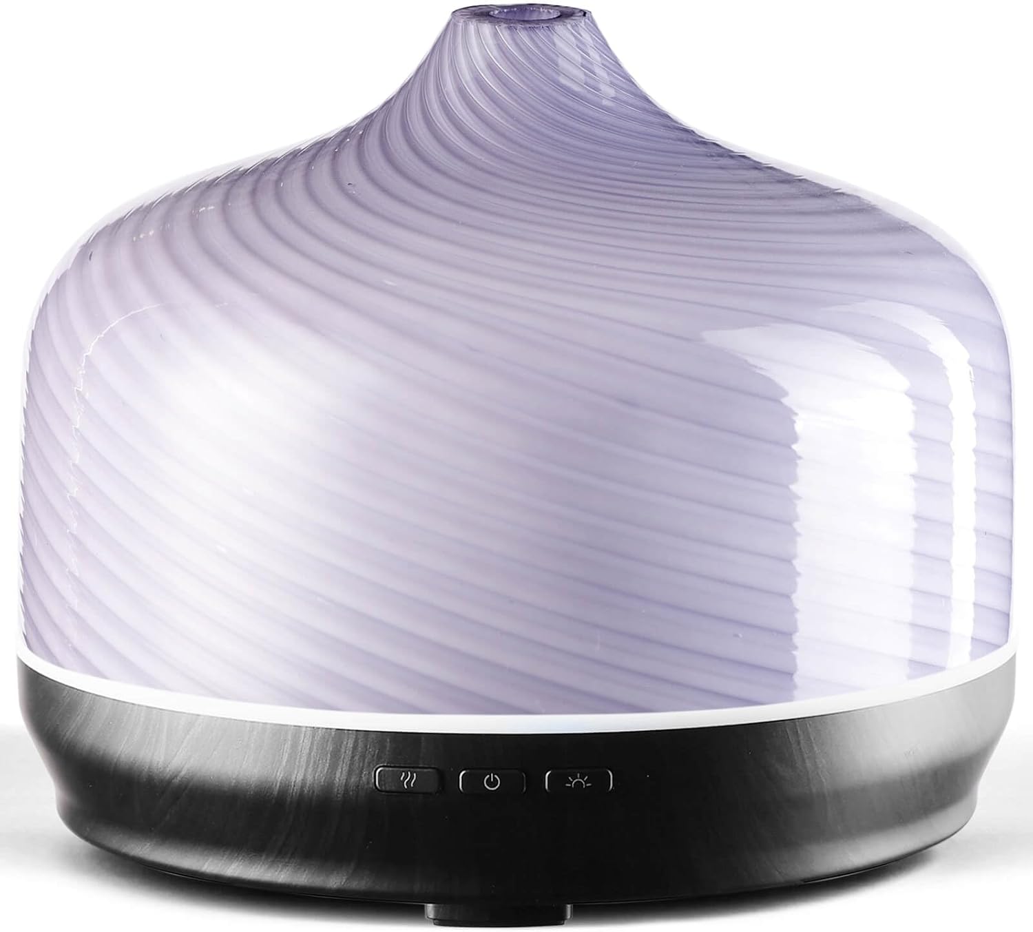 Amazon.com: Porseme 500ml Glass Essential Oil Diffuser Aromatherapy ...