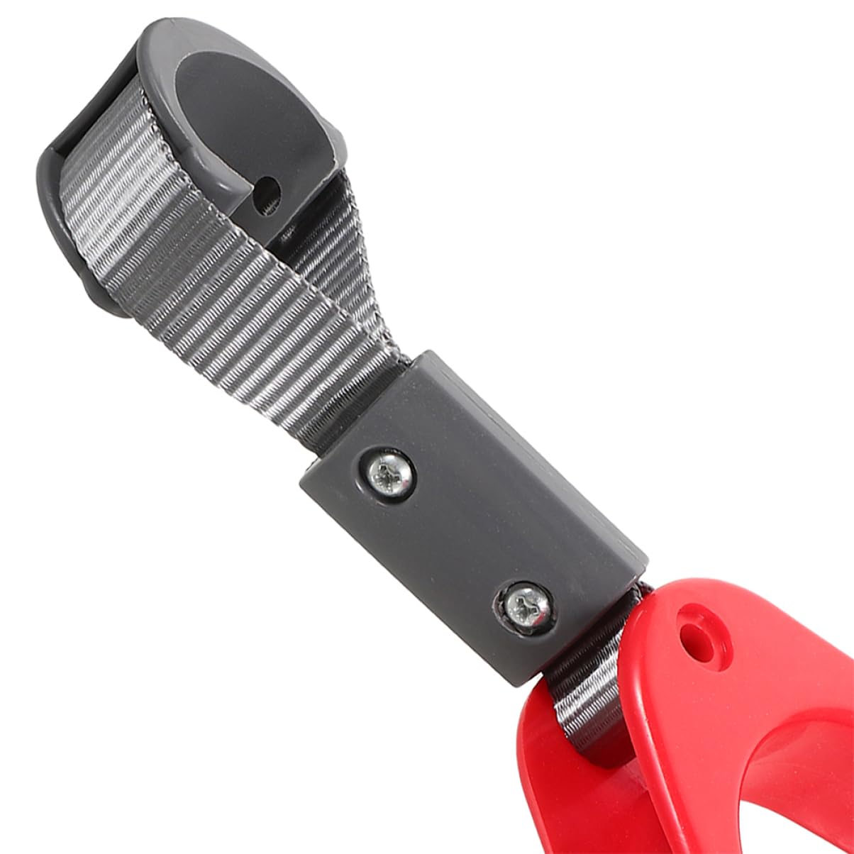 Mobestech Anillo de Mano de Asistencia para Autobús Rojo, Plástico Ergonómico, Cómodo Agarre para Transporte Público, 2 Piezas para Personas Mayores y Discapacitadas