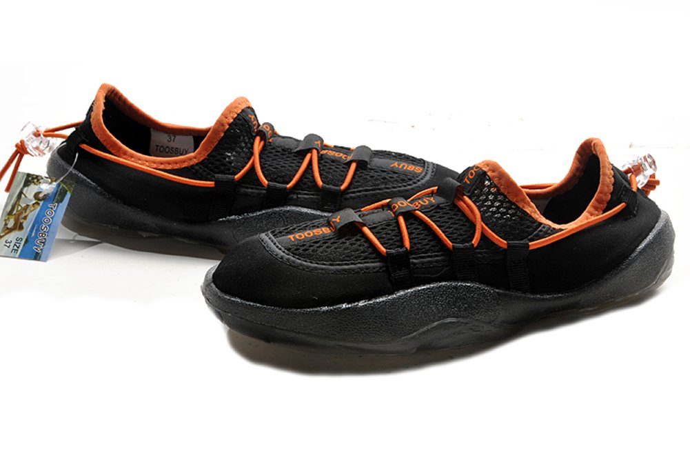 Men's Slip on Water Shoes,beach Aqua,hiking,surfing,running Sneakers (Eu42) Black