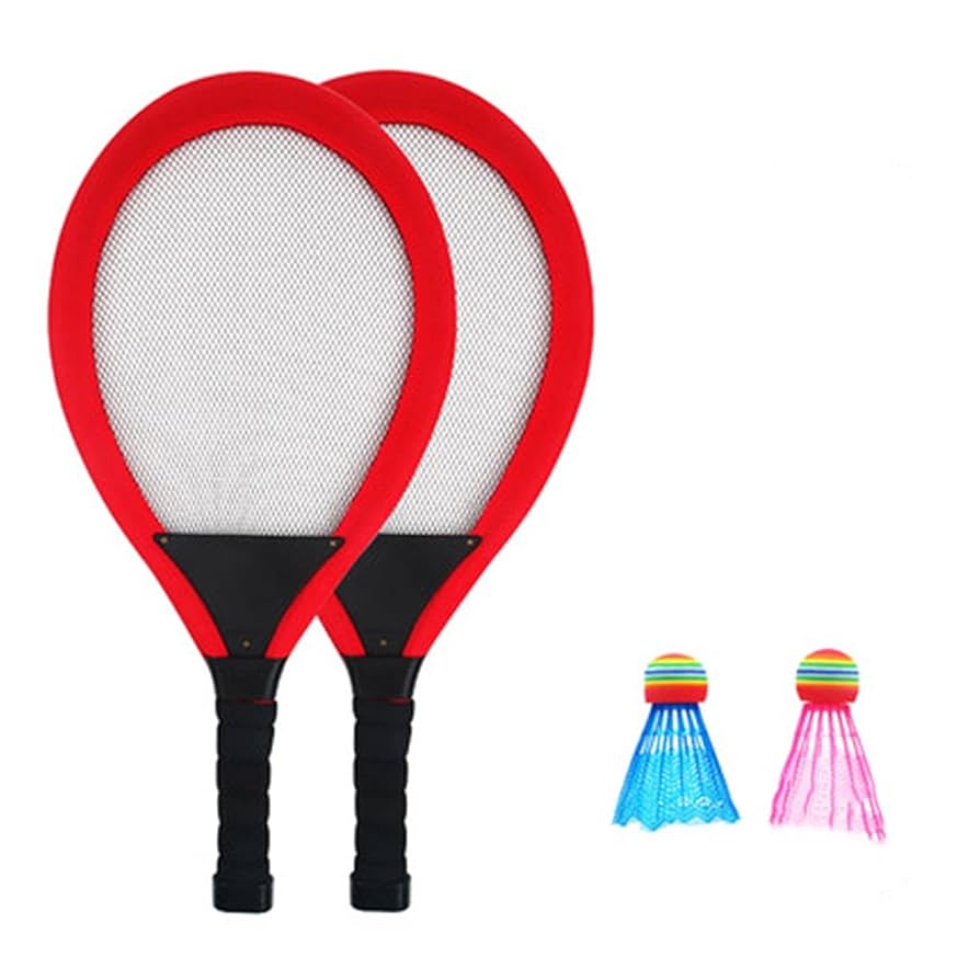 Amazon.co.jp: テニスラケットキッズ 明るいバドミントン
