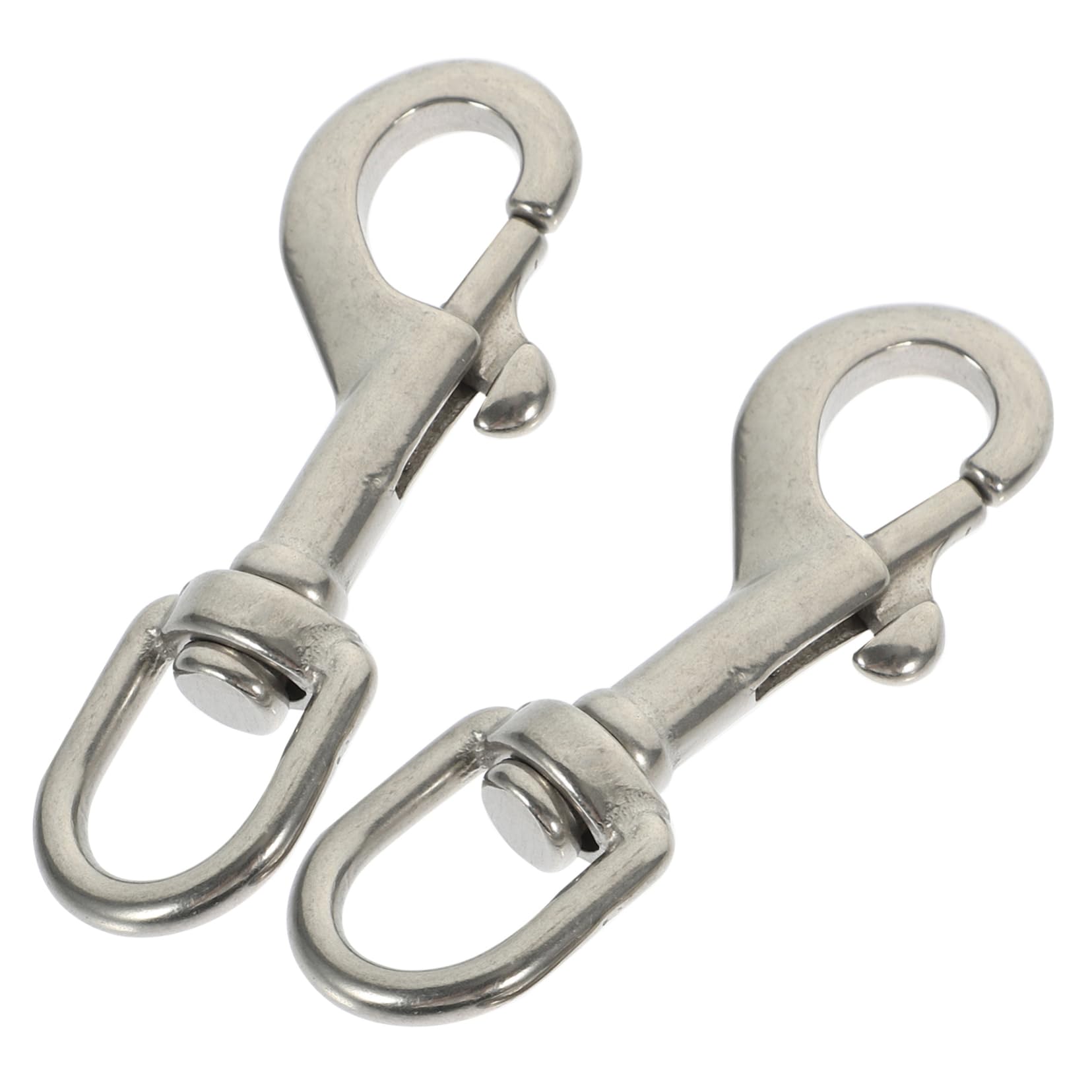 NULYLU Swivel Snap Hooks Bolt Snap Stainless Steel Single End Hook for Dog Rope Leash Pet Chain Sports Equipment