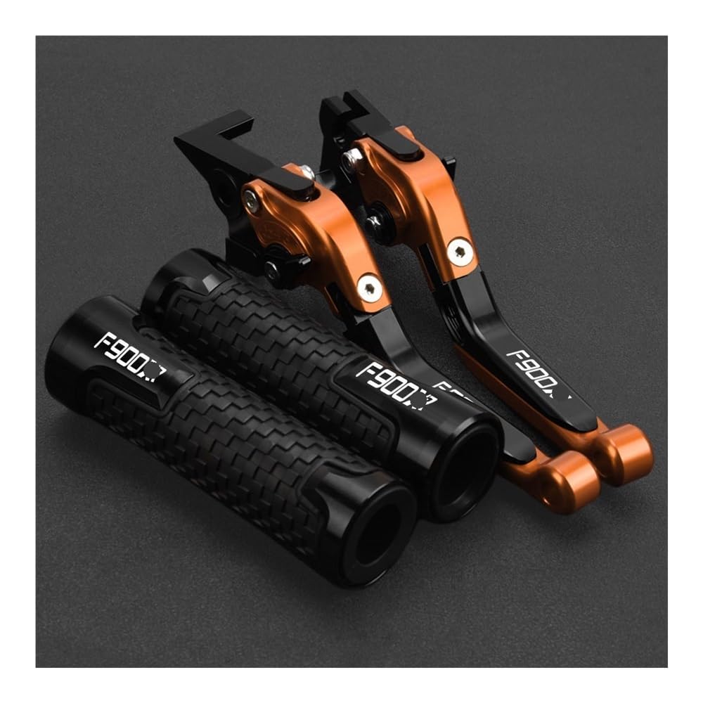 PLIQVBN Clutch Brake shafts for F900XR F 900XR F900 XR f900xr Motorcycle CNC Aluminum Adjustable Brake Clutch Levers Hand Handlebar Grips Ends