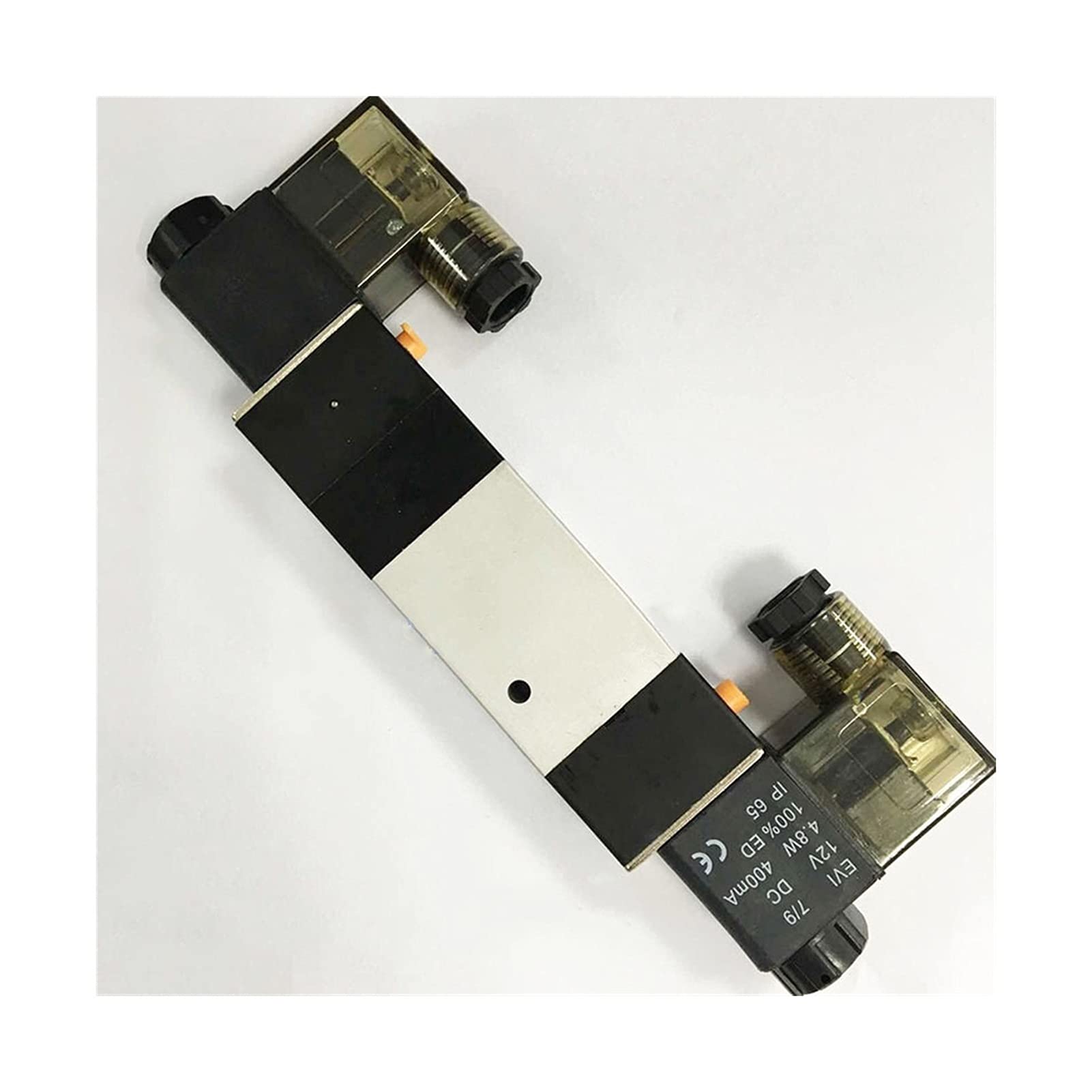 Électrovanne pneumatique 5/3 voies 4V230P-08 double bobine 24VDC 1/4 pouce