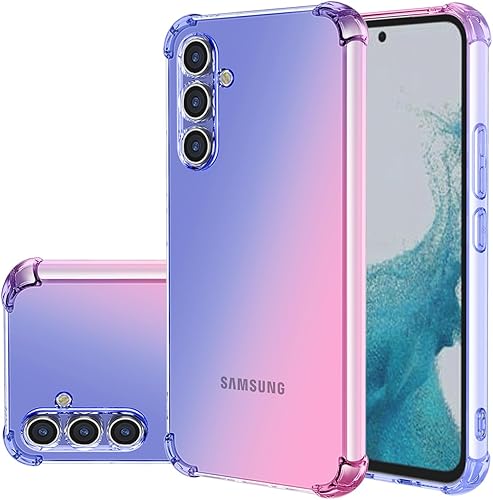 Funda para Galaxy A54, Samsung A54 5G SM-A546U linda funda para niñas y mujeres, degradado, delgada, antiarañazos, funda protectora de TPU suave a
